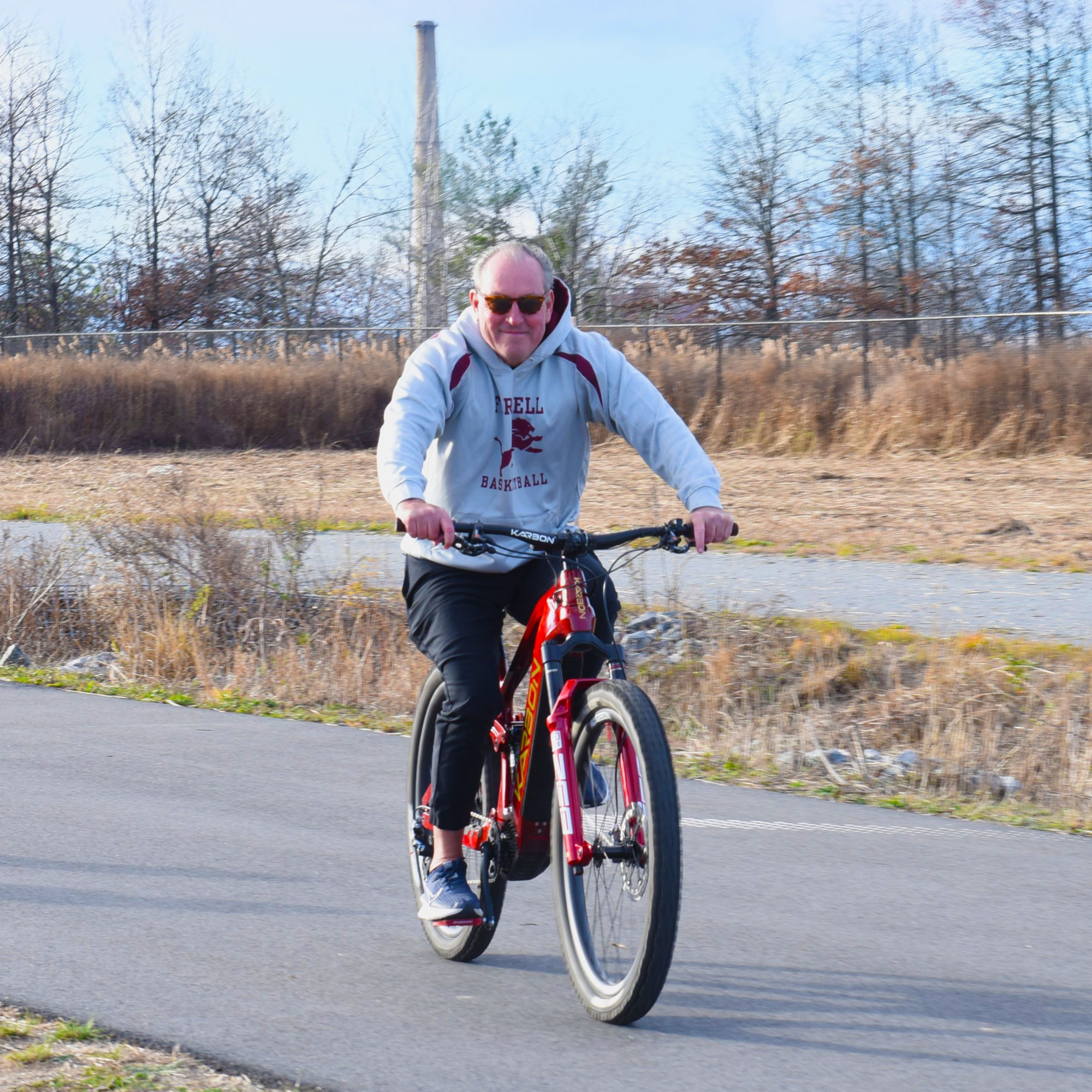 Staten Island Borough President Vito Fossella Enjoying the Karbon PowerLine R